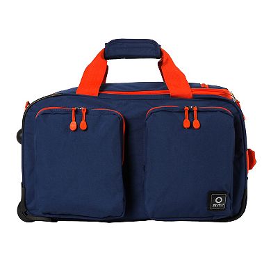 J World Duane Carry-On Wheeled Duffel Bag