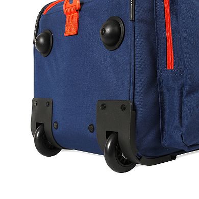 J World Duane Carry-On Wheeled Duffel Bag