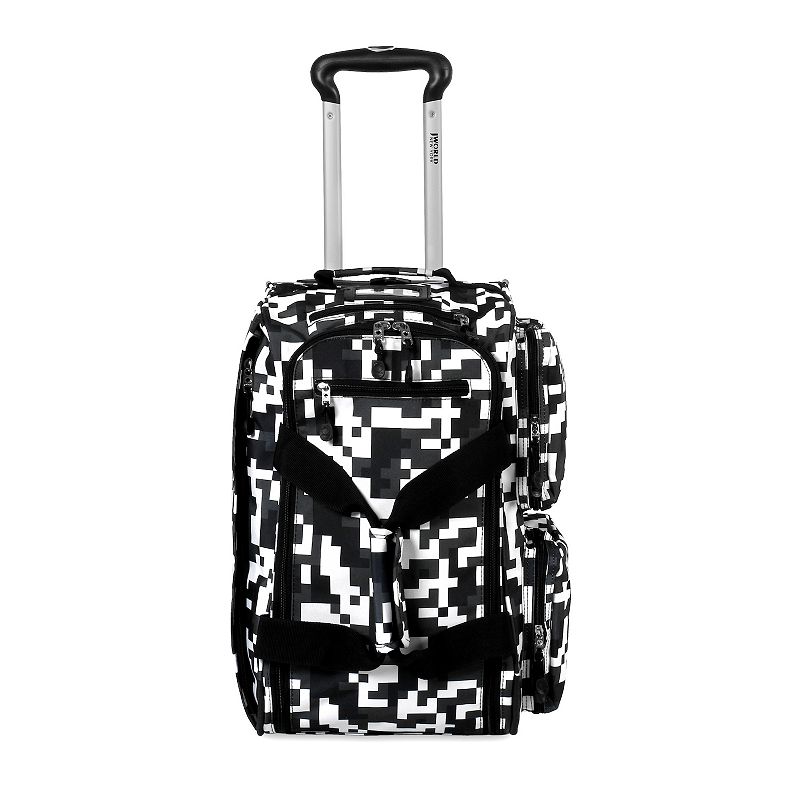 J World Duane Carry-On Wheeled Duffel Bag, Green