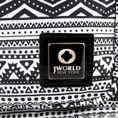 J World Donna Carry-On Wheeled Tote
