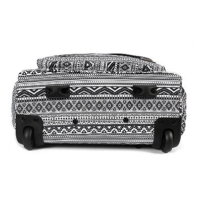 J World Donna Carry-On Wheeled Tote