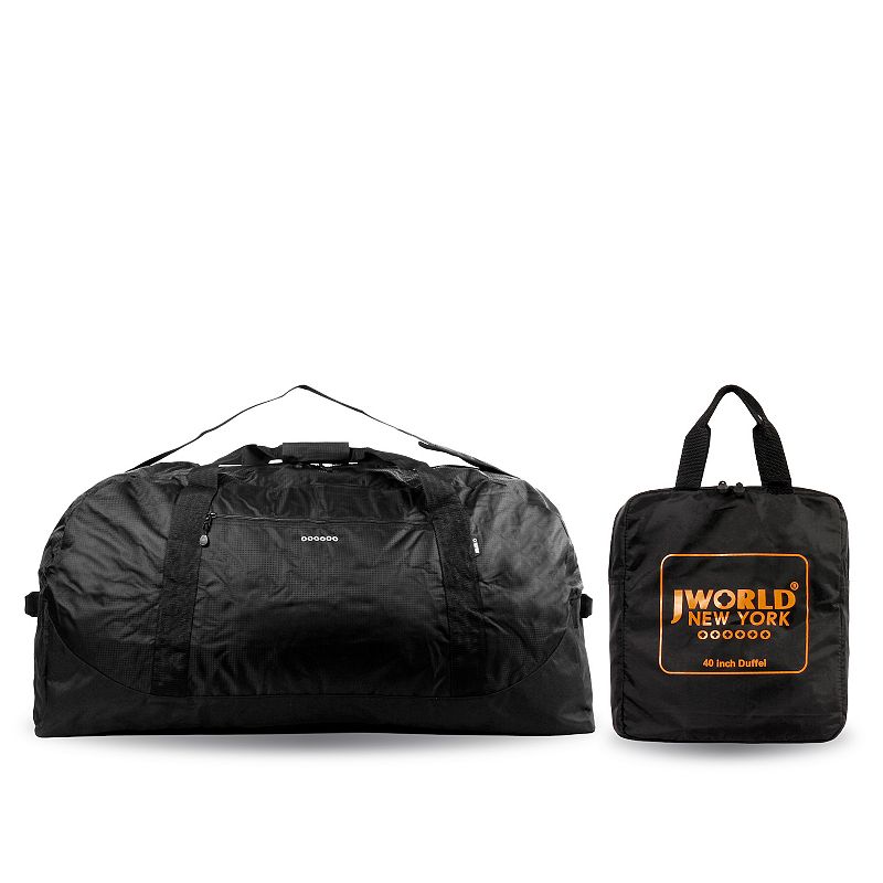 J World Lawrence Duffel Bag, Size: 40" DUFFEL, Orange