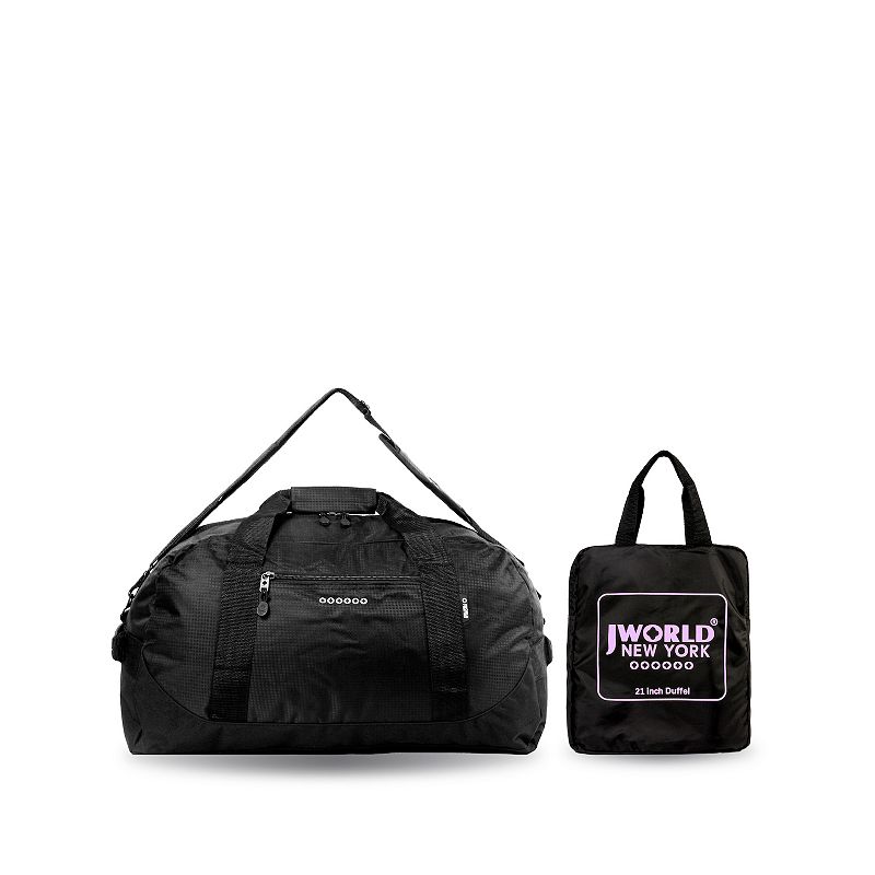 J World Lawrence Duffel Bag, Size: 21 Carryon, White