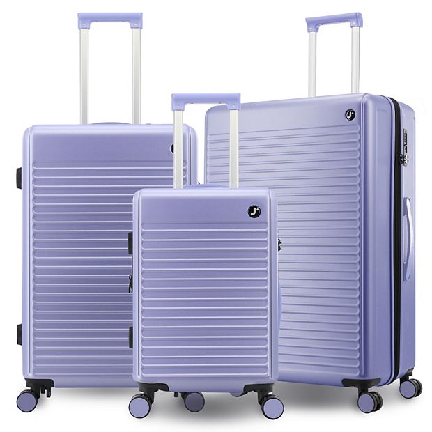 J World North 3-piece Hardside Spinner Luggage Set