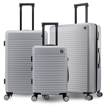 J World North 3 pc Hardside Spinner Luggage Set