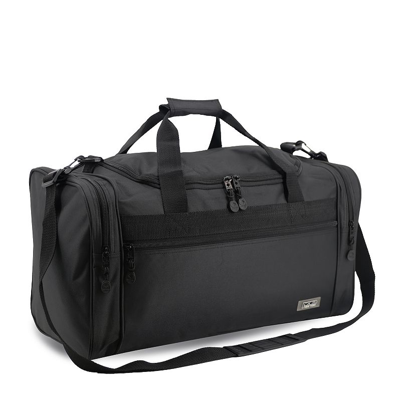 J World Copper Duffel Bag, Size: 24 INCH, Black
