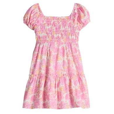 Girls 4-12 Jumping Beans® Smocked Puff Sleeve Dress