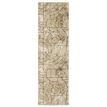 StyleHaven Ryder Distressed Geometric Hi-low Pile Fringed Edge Area Rug