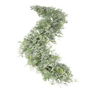 Sullivan's 72" Artificial Frosted Fern & Cone Christmas Garland