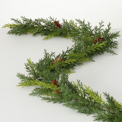 Sullivan's 72" Artificial Arborvitae Christmas Garland