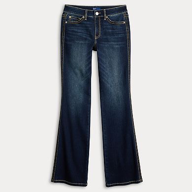 Juniors' Project Indigo Low-Rise Fashion Bootcut Jeans