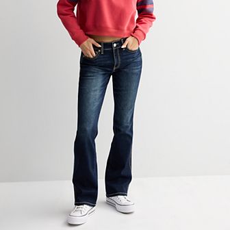 Juniors' Project Indigo Low-Rise Fashion Bootcut Jeans