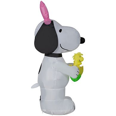 Airblown® Inflatable Snoopy with Woodstock in Easter Egg