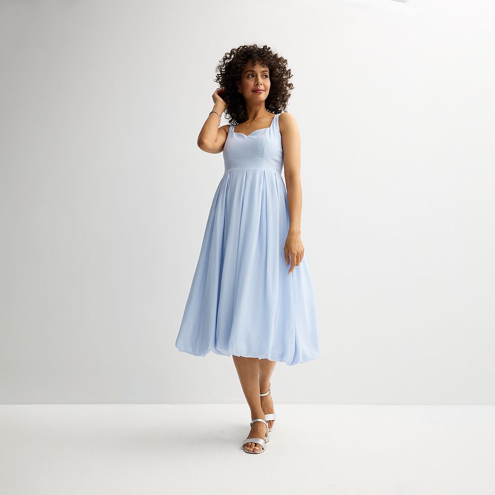 blue dress kohls Honey Light Blue Mini Dress - US 4 main image 1