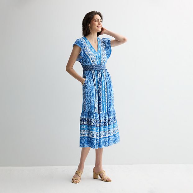 chinese dress ladies Maison Tara Women's Printed Long Sleeve Maxi Dress, Eggplant Multi, 4 :  Amazon.ca: Clothing, Shoes & Accessories main image 1