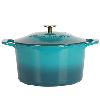 Martha Stewart Gatwick Ombre 7-qt Enameled Cast Iron Dutch Oven