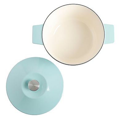 Martha Stewart Eastholm 5 Qt. Enameled Cast Iron Dutch Oven