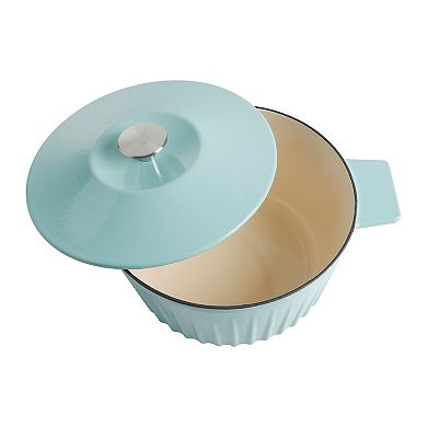 Martha Stewart Eastholm 5 Qt. Enameled Cast Iron Dutch Oven