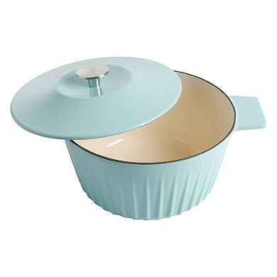 Martha Stewart Eastholm 5 Qt. Enameled Cast Iron Dutch Oven
