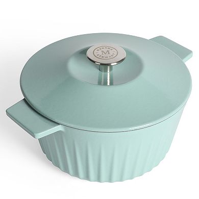 Martha Stewart Eastholm 3 Qt. Enameled Cast Iron Dutch Oven with Lid