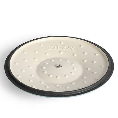 Martha Stewart Eastholm 3 Qt. Enameled Cast Iron Dutch Oven with Lid