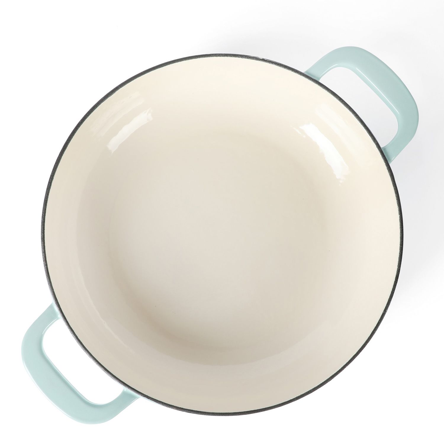 Martha Stewart Enamel Cast Iron Dutch Oven Braiser - Thumbnail 5