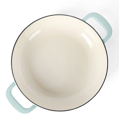 Martha Stewart 3.5 Qt. Enameled Cast Iron Dutch Oven Braiser