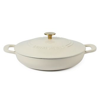 Martha Stewart 3.5-qt Enameled Cast Iron Dutch Oven Braiser