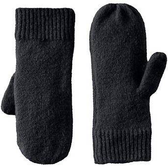Lands' End Women's Cashtouch Knit Mittens