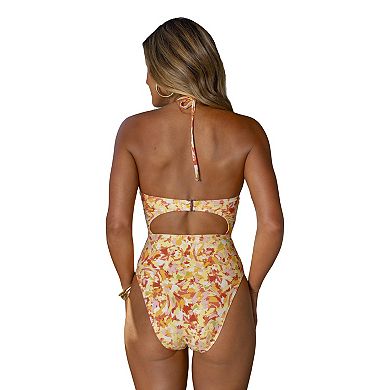 Women's CUPSHE JoJo Dazed Strappy Cutout One-Piece Swimsuit