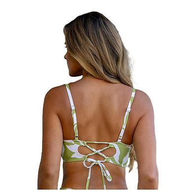 Women's Cupshe Underwire Midkini Swim Top