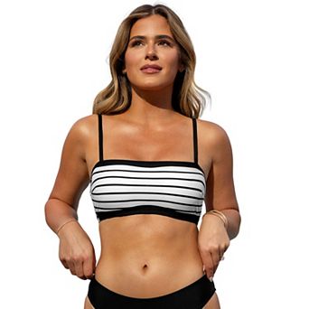 Women's Cupshe Pannel Bandue Bikini Top