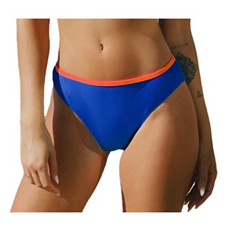 Women's Cupshe Colorblock Swim Bottoms