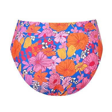 Women's Cupshe High-Waist Swim Bottoms