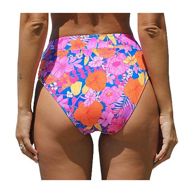 Women's Cupshe High-Waist Swim Bottoms