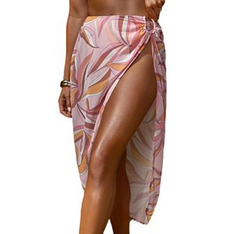 Women's Cupshe JoJo Spritzy Charm Swim Cover-Up Skirt