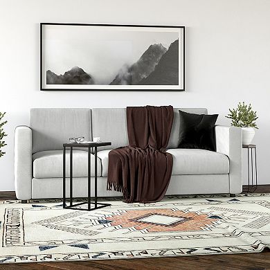 Finley & Sloane Alexis 16" Wide Rectangular Side Table