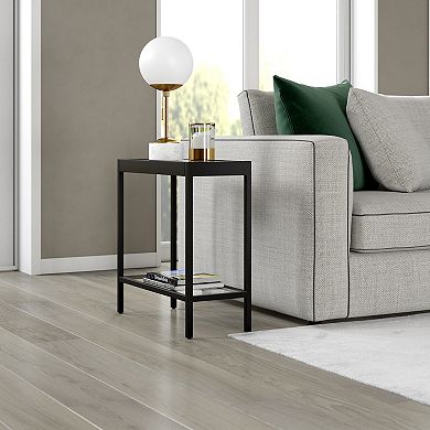 Finley & Sloane Alexis 24" Wide Rectangular Side Table