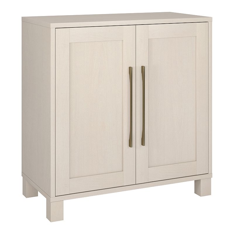 Finley & Sloane Chabot 28" Wide Rectangular Accent Cabinet, Alder White