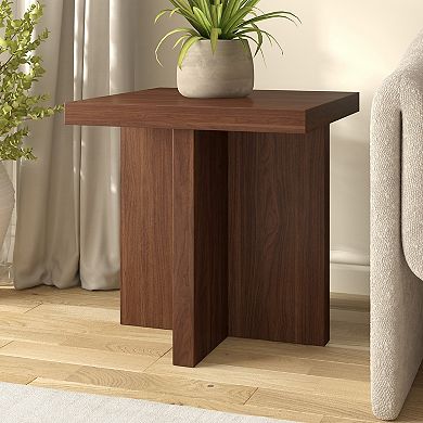 Finley & Sloane Elna 22-in. Wide Square Side Table