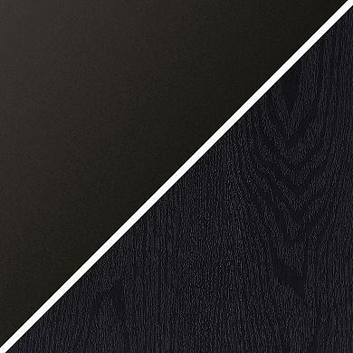 Finley & Sloane Gaia Wide Round Side Table with MDF Top