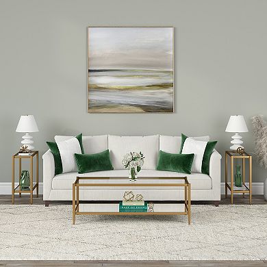 Finley & Sloane Hera 24" Wide Rectangular Side Table