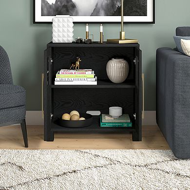 Finley & Sloane Holbrook 28" Wide Rectangular Accent Cabinet