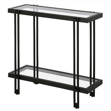 Finley & Sloane Inez 24" Wide Rectangular Side Table