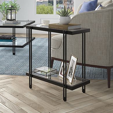 Finley & Sloane Inez 24" Wide Rectangular Side Table