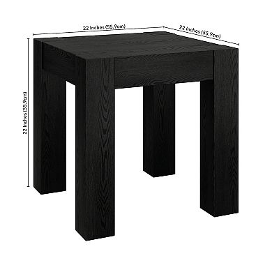 Finley & Sloane Langston 22-in. Wide Square Side Table