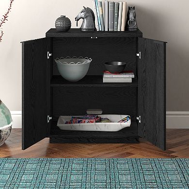 Finley & Sloane Mansfield 28" Wide Rectangular Accent Cabinet