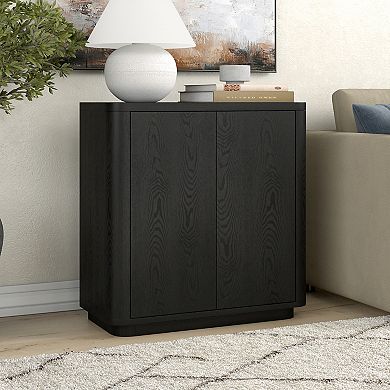 Finley & Sloane Plympton 32" Wide Rectangular Accent Cabinet