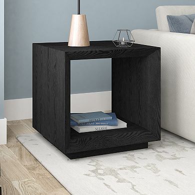 Finley & Sloane Tannen Wide Rectangular Side Table