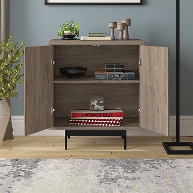 Finley & Sloane Whitman 28" Wide Rectangular Accent Cabinet